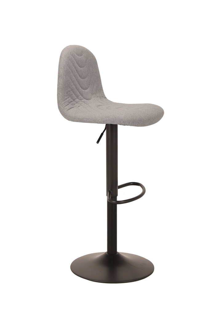 Modernus baro kėdžių komplektas Circus Grey (šviesiai pilkas), reguliuojamas sėdėjimo aukštis kaina ir informacija | Virtuvės ir valgomojo kėdės | pigu.lt