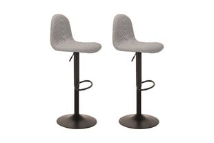 Modernus baro kėdžių komplektas Circus Grey (šviesiai pilkas), reguliuojamas sėdėjimo aukštis цена и информация | Made4you Мебель и домашний интерьер | pigu.lt
