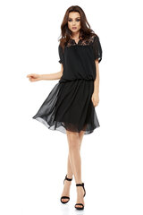 Suknelė moterims Lemoniade 117553, juoda kaina ir informacija | Suknelės | pigu.lt