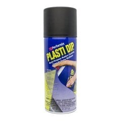 Guminė danga Plasti Dip black matt 325ml, aerozolis kaina ir informacija | Autochemija | pigu.lt