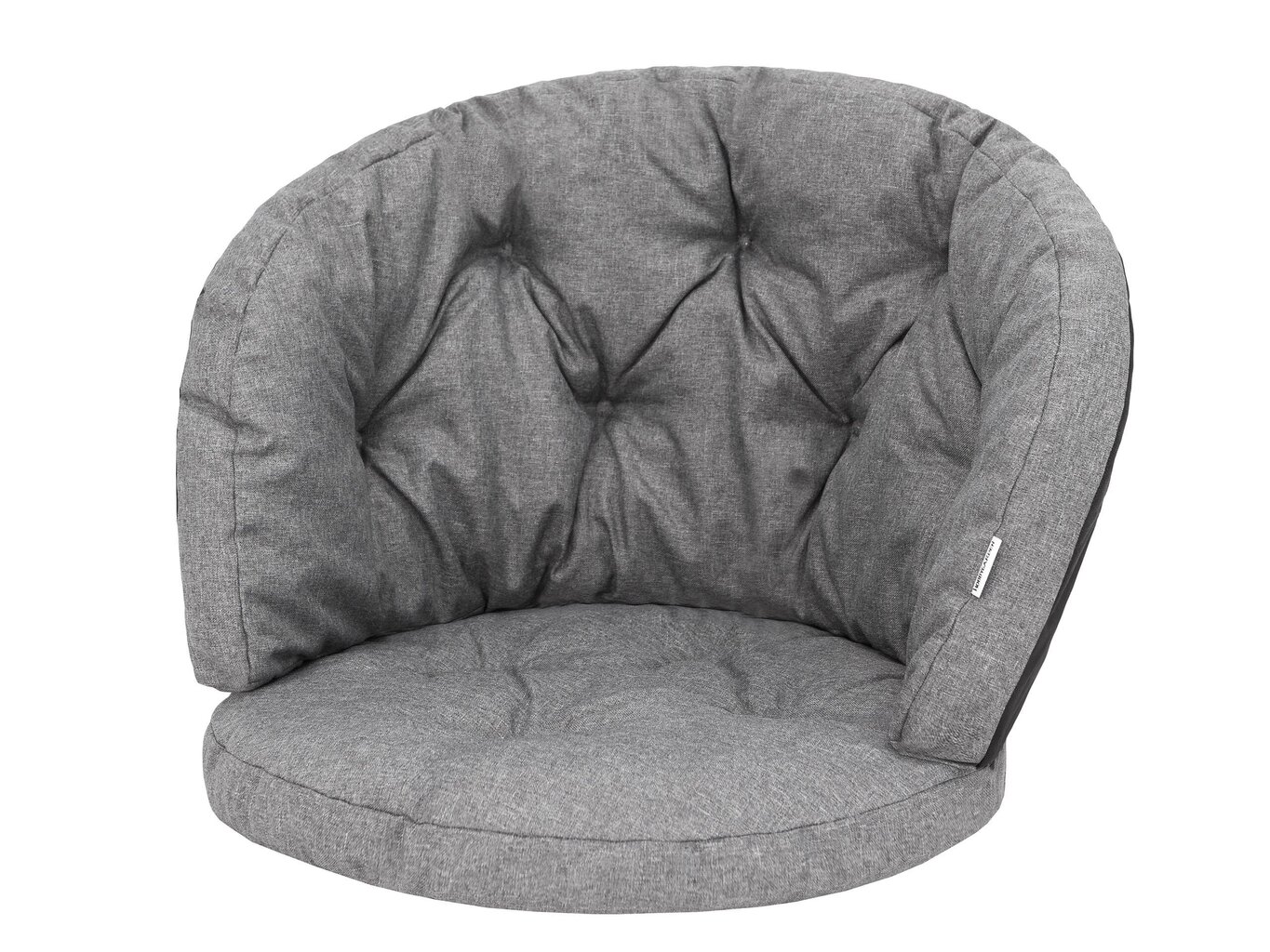 Pagalvė foteliui Hobbygarden Amanda Prestige 50x50 cm, tamsiai pilka kaina ir informacija | Pagalvės, užvalkalai, apsaugos | pigu.lt