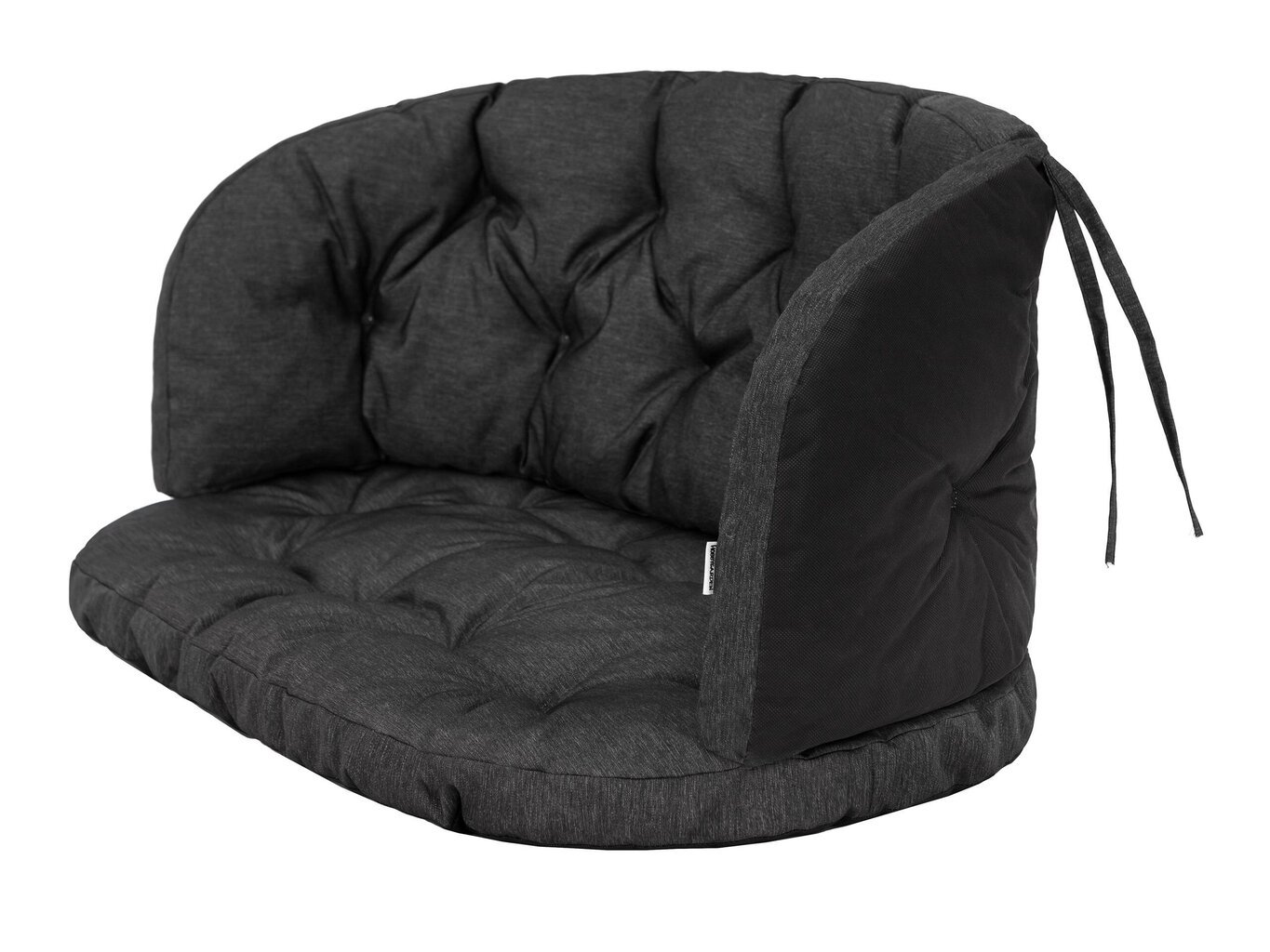 Pagalvė sofai Hobbygarden Amanda Prestige 100x50 cm, juoda kaina ir informacija | Pagalvės, užvalkalai, apsaugos | pigu.lt