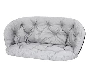 Pagalvė sofai Hobbygarden Amanda Prestige 100x50 cm, pilka kaina ir informacija | Pagalvės, užvalkalai, apsaugos | pigu.lt