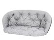 Pagalvė sofai Hobbygarden Amanda Prestige 100x50 cm, pilka kaina ir informacija | Pagalvės, užvalkalai, apsaugos | pigu.lt
