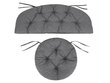 3-jų pagalvių komplektas Hobbygarden Amanda Prestige 1+2, tamsiai pilkas kaina ir informacija | Pagalvės, užvalkalai, apsaugos | pigu.lt