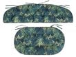 3-jų pagalvių komplektas Hobbygarden Amanda Prestige 1+2, žalias kaina ir informacija | Pagalvės, užvalkalai, apsaugos | pigu.lt