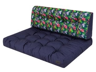 Набор из 2 подушек для поддона Hobbygarden Leo, синий цена и информация | Подушки, наволочки, чехлы | pigu.lt