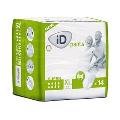 Подгузники-трусы для взрослых iD pants XL, 14 шт. цена и информация | Mедицинский уход | pigu.lt