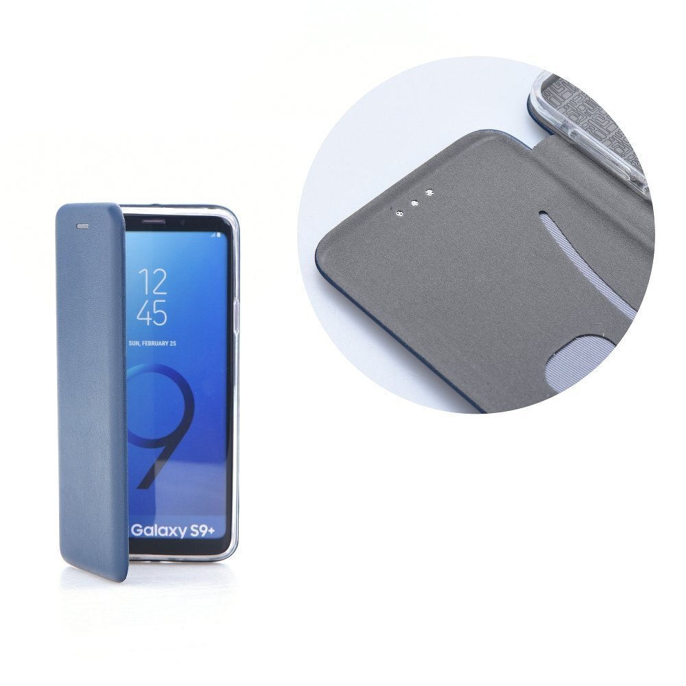 Telefono dėklas Book Elegance, skirtas Samsung M51, tamsiai mėlynas kaina ir informacija | Telefono dėklai | pigu.lt