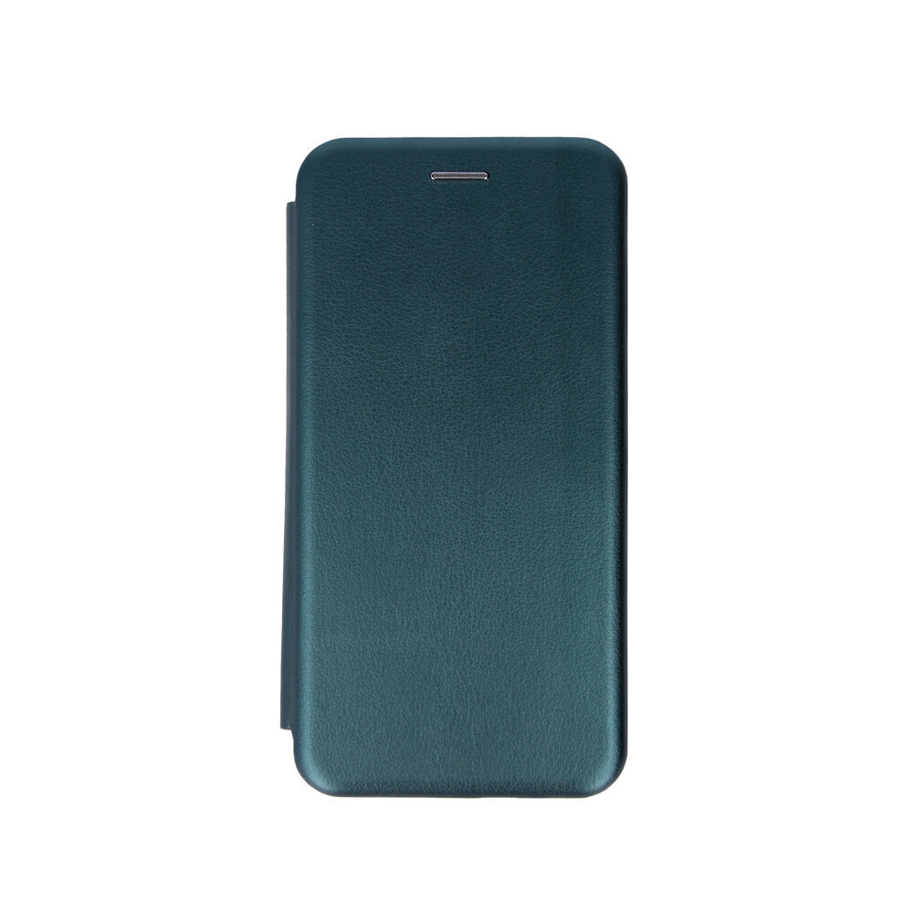 Telefono dėklas Book Elegance, skirtas Samsung M51, tamsiai žalias kaina ir informacija | Telefono dėklai | pigu.lt