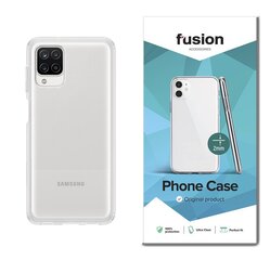 Telefono dėklas Fusion ultra clear series, skirtas Samsung A125 Galaxy A12, skaidrus, 2mm (EU Blister) kaina ir informacija | Telefono dėklai | pigu.lt