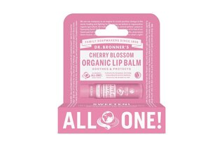 Lūpų balzamas Dr. Bronner's Cherry-Blossom, 4 g kaina ir informacija | Lūpų dažai, blizgiai, balzamai, vazelinai | pigu.lt