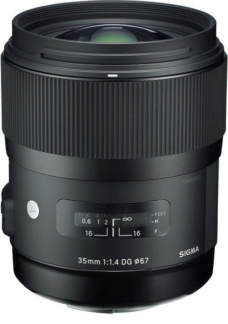 Sigma 35mm f/1.4 DG HSM Art for Canon kaina ir informacija | Objektyvai | pigu.lt