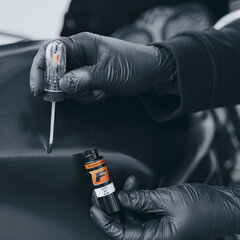 AUDI LY2Y - DRACHENORANGE Карандаш-корректор для устранения царапин + Лак 15 ml цена и информация | Автомобильная краска | pigu.lt