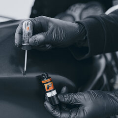 DAEWOO 78L - SCARLET RED Карандаш-корректор для устранения царапин + Лак 15 ml цена и информация | Автомобильная краска | pigu.lt