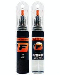FORD 4CF - PANTHER BLACK Korektorius įbrėžimų taisymui + Lakas 15 ml kaina ir informacija | Automobiliniai dažai | pigu.lt