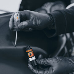 FORD UE - PANTHER BLACK Карандаш-корректор для устранения царапин + Лак 15 ml цена и информация | Автомобильная краска | pigu.lt