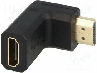 Adapteris LogiLink HDMI 90° kaina ir informacija | Adapteriai, USB šakotuvai | pigu.lt