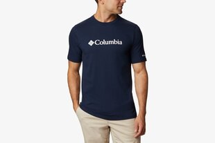 Marškinėliai vyrams Columbia CSC Basic Logo SS Tee 1680053467, mėlyni kaina ir informacija | Columbia Apranga, avalynė, aksesuarai | pigu.lt