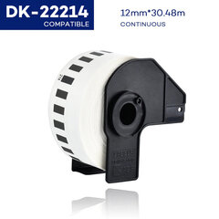 Compatible label Brother DK-22214 (12mm x 30.48m) цена и информация | Аксессуары для принтера | pigu.lt