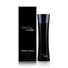 Giorgio Armani Black Code EDT для мужчин 125 мл цена и информация | Giorgio Armani Одежда, обувь и аксессуары | pigu.lt