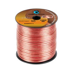 Cabletech, 2x0.75 mm, 100 m kaina ir informacija | Kabeliai ir laidai | pigu.lt