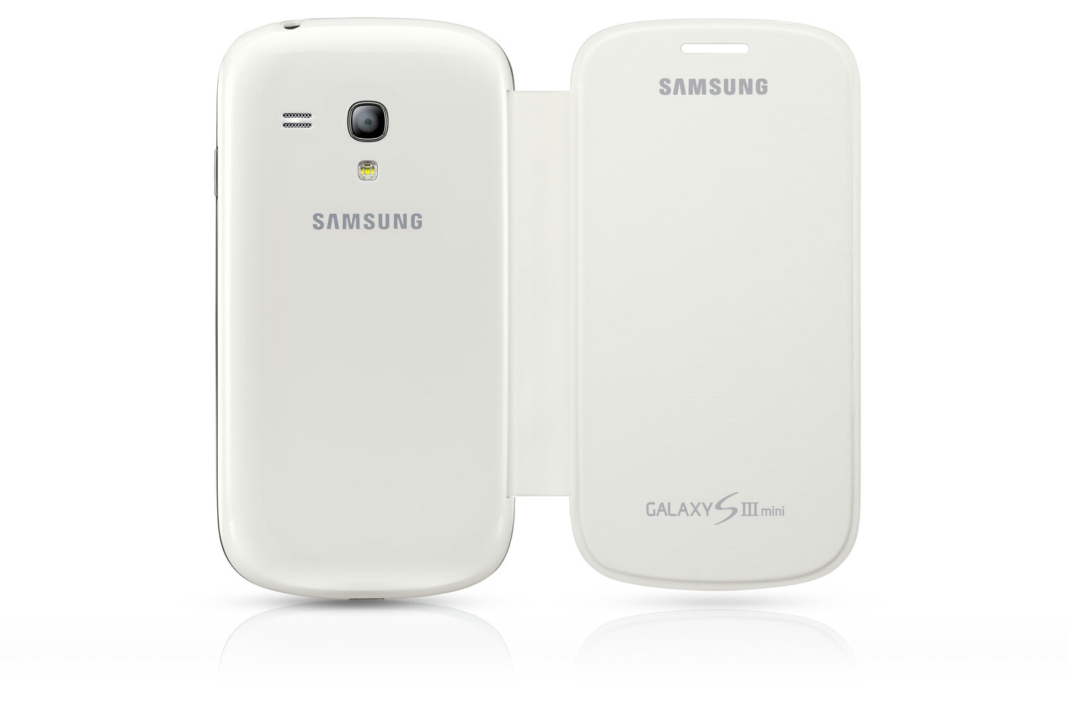 Samsung Galaxy S3 mini чехол Flip Cover, белый цена | pigu.lt