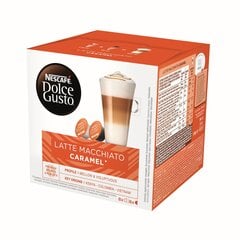 Кофейные капсулы Nescafe Dolce Gusto Latte Macchiato Caramel, 16 шт., 168,8 г цена и информация | Кофе, какао | pigu.lt