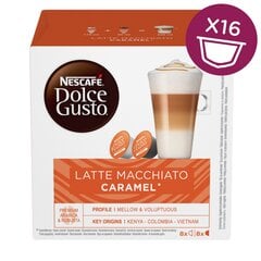 Kava Nescafe dolce gusto caramel latte macchiato, 16 vnt. kaina ir informacija | Kava, kakava | pigu.lt