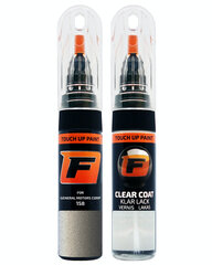 GENERAL MOTORS CORP 565Q - CARBON FLASH BLACK Карандаш-корректор для устранения царапин + Лак 15 ml цена и информация | Автомобильная краска | pigu.lt