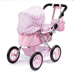 Коляска для кукол Bayer Dolls Pram Trendy, розовая цена и информация | Игрушки для девочек | pigu.lt