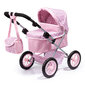 Lėlių vežimėlis Bayer Dolls Pram Trendy, rožinis kaina ir informacija | Žaislai mergaitėms | pigu.lt