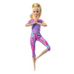 Barbie® Made to Move™ Doll- Blonde цена и информация | Игрушки для девочек | pigu.lt