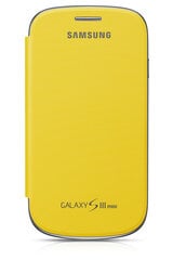 Samsung Galaxy S3 mini чехол Flip Cover, желтый цена и информация | Чехлы для телефонов | pigu.lt