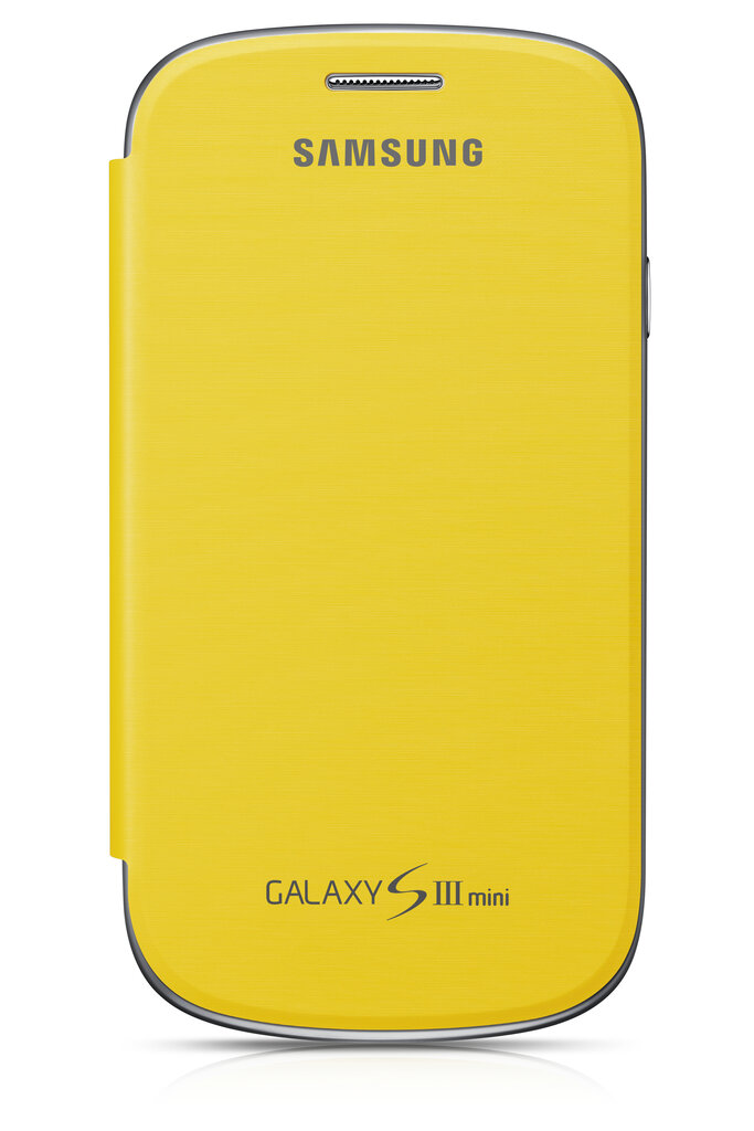 Samsung skirtas Galaxy S III mini, geltonas kaina ir informacija | Telefono dėklai | pigu.lt