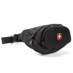 Juosmens rankinė Swiss Bags Luzern, 3 l, juoda kaina ir informacija | Swissbags Vaikams ir kūdikiams | pigu.lt