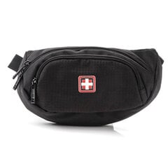 Поясная сумка Swiss Bags Luzern, 3 л, черный цена и информация | Рюкзаки и сумки | pigu.lt