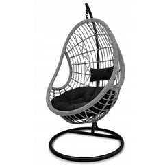 Pakabinamas krėslas Macao XL, pilkas kaina ir informacija | Lauko kėdės, foteliai, pufai | pigu.lt