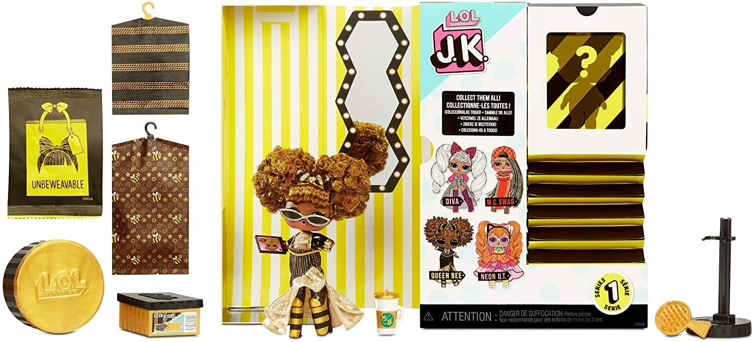 Lėlytė L.O.L. Siurprizas, JK Queen Bee Mini цена и информация | Žaislai mergaitėms | pigu.lt