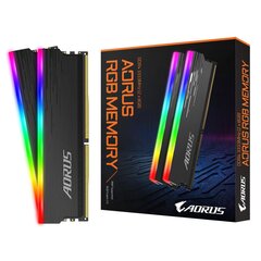 Gigabyte Aorus RGB 16GB (2x8GB) DDR4 PC4 цена и информация | Оперативная память (RAM) | pigu.lt