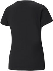 Футболка Puma Multicoloured Tee Black цена и информация | Женские футболки | pigu.lt