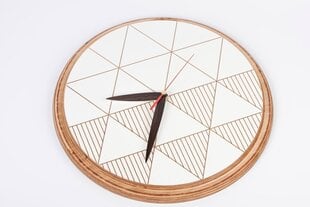Sieninis laikrodis 30 x 30 x 3 cm kaina ir informacija | Laikrodžiai | pigu.lt