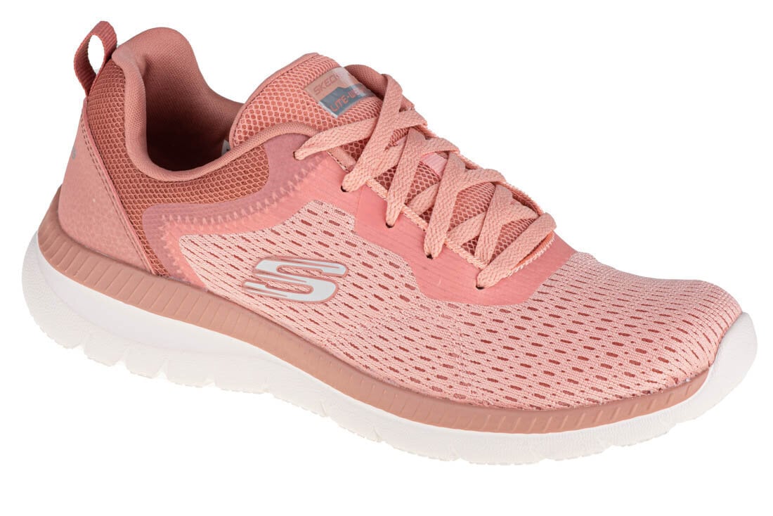 Laisvalaikio batai moterims Skechers 12607-ROS, rožiniai цена и информация | Sportiniai bateliai, kedai moterims | pigu.lt