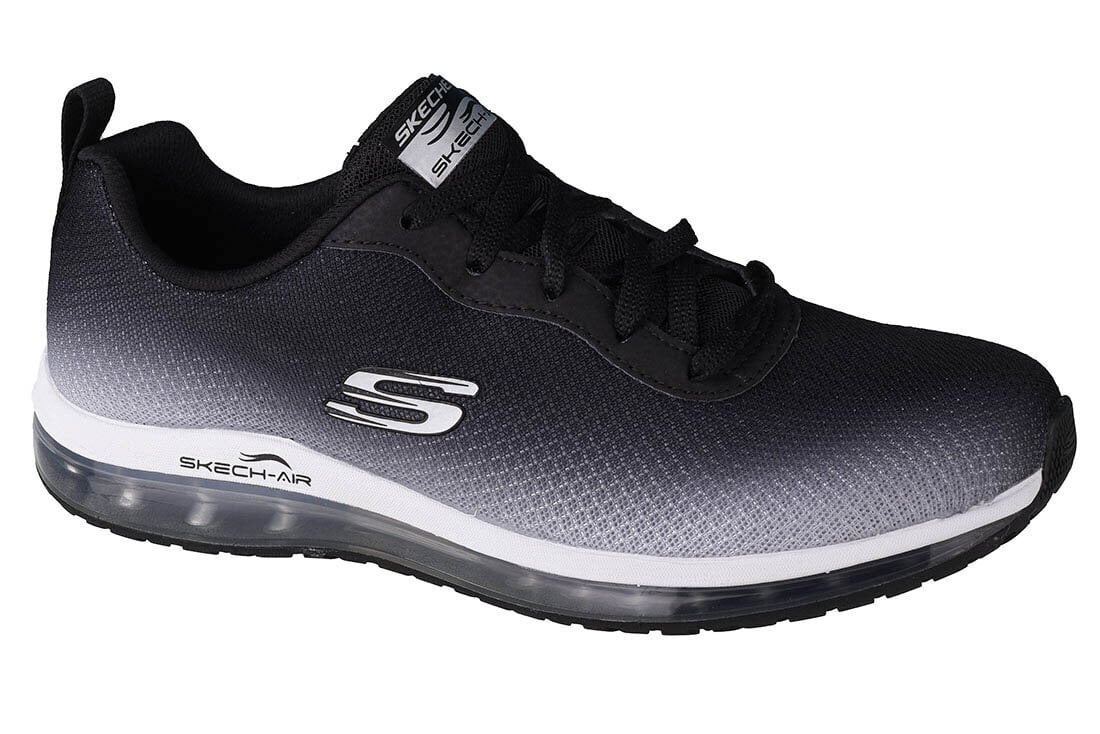 Sportiniai bateliai moterims Skechers Skech-Air Element 12640-BKW, juodi kaina ir informacija | Sportiniai bateliai, kedai moterims | pigu.lt