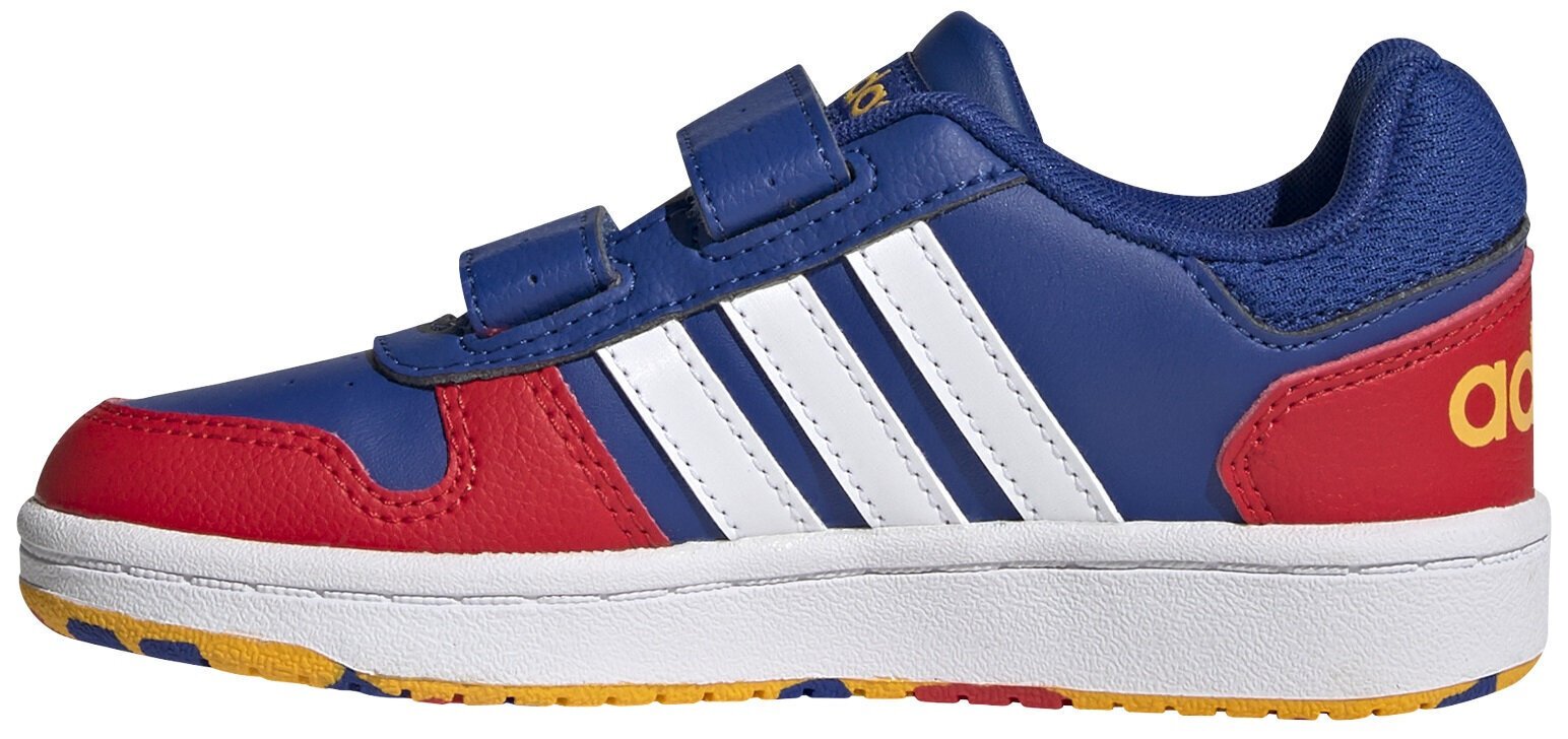 Kedai berniukams Adidas Hoops 2.0 Cmf C, mėlyni цена и информация | Sportiniai batai vaikams | pigu.lt