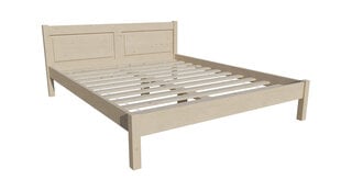 Кровать Kretinga, 160x200, натуральный цвет цена и информация | Кровати | pigu.lt