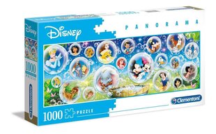 Dėlionė Clementoni Disney Panorama, 1000 d. kaina ir informacija | Dėlionės (puzzle) | pigu.lt