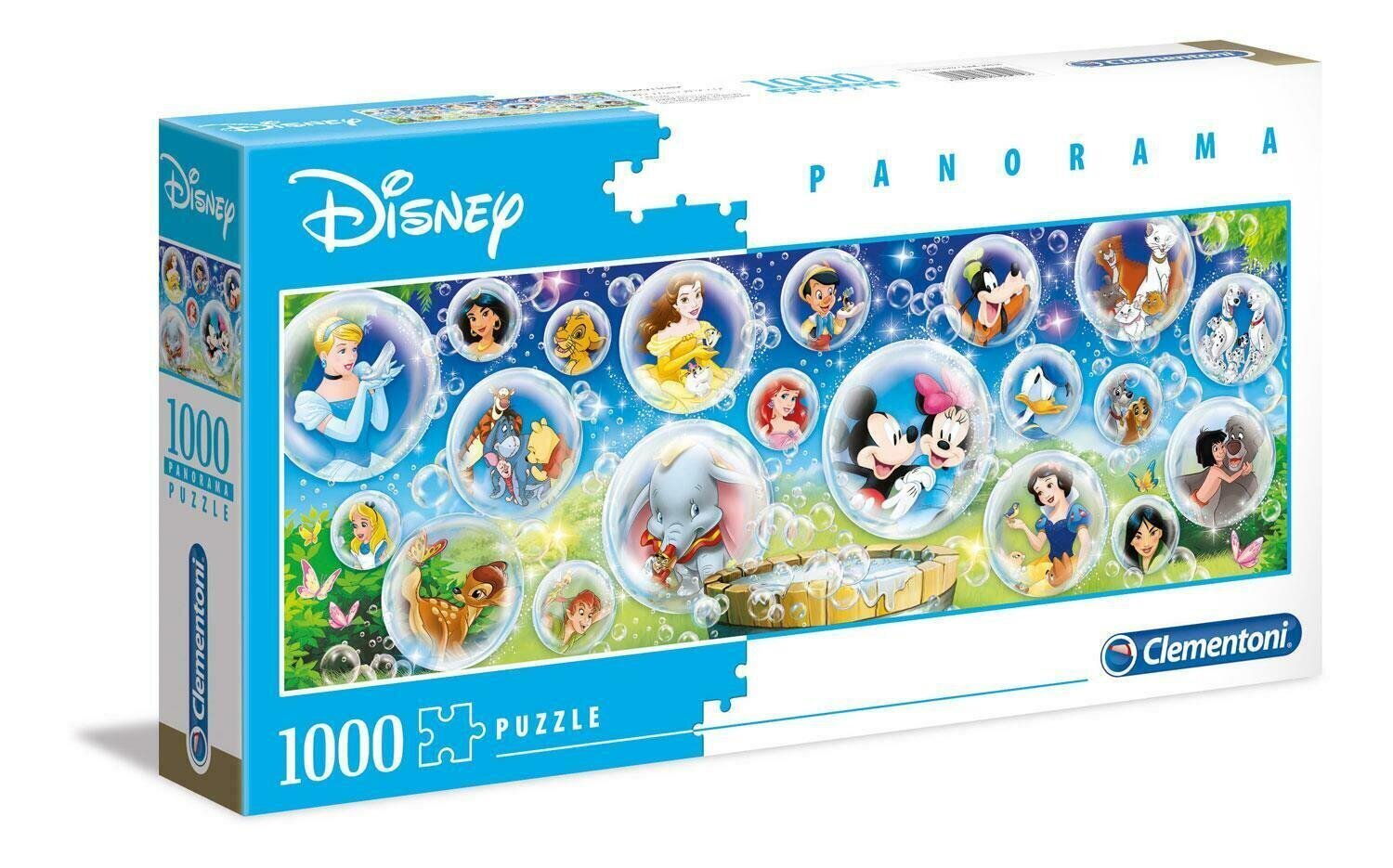 Dėlionė Clementoni Disney Panorama, 1000 d. цена и информация | Dėlionės (puzzle) | pigu.lt