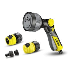 Многофункциональный поливочный пистолет с набором разъемов Karcher Plus 2.645-290.0 цена и информация | Оборудование для полива | pigu.lt