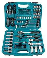 Набор ручных инструментов Makita E-08458, 87 шт. цена и информация | Механические инструменты | pigu.lt